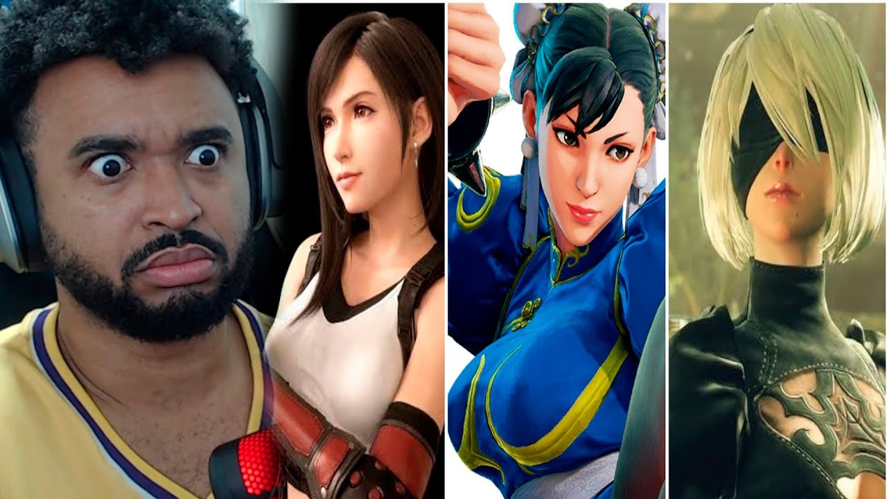 PERSONAGENS DE GAMES QUE ERA DENTRO SEM DÓ | ALEXANDRE NA ÁREA #react