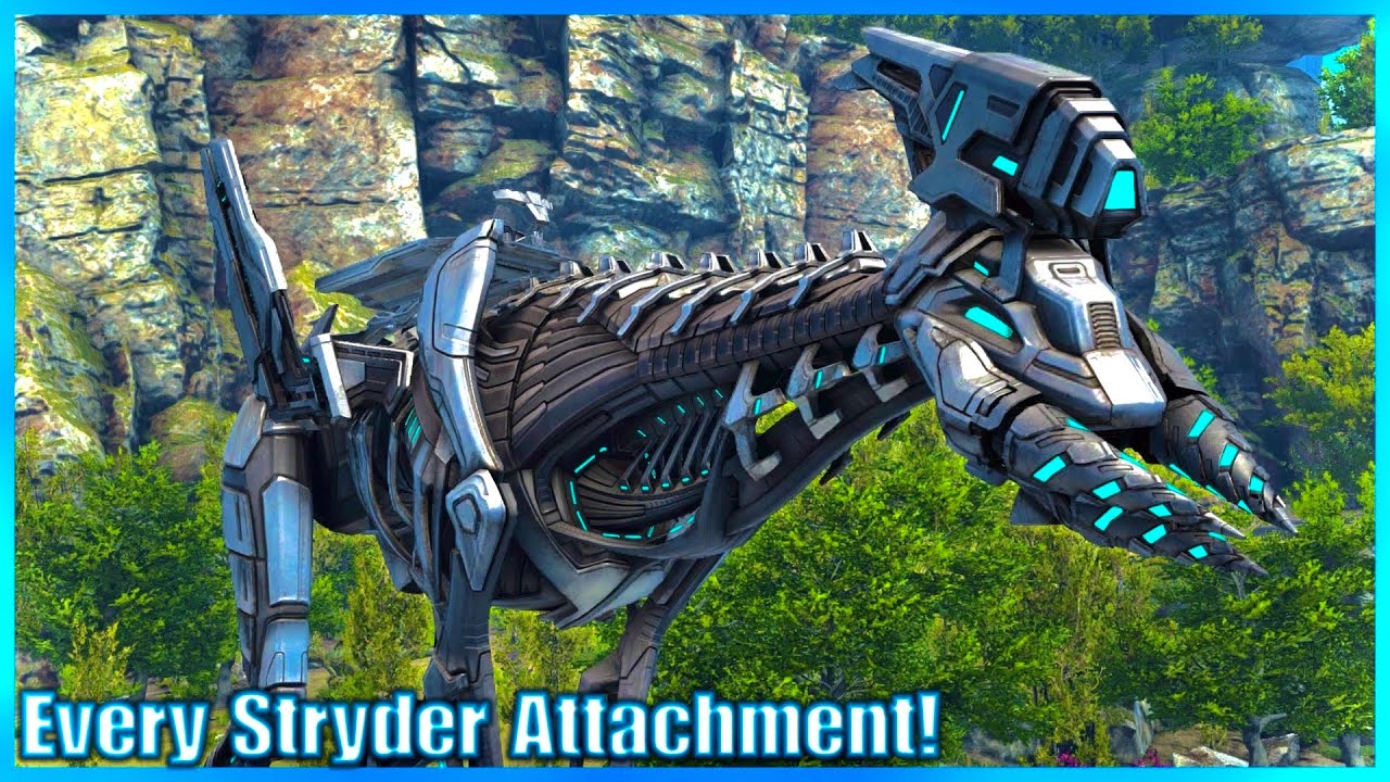 Every Stryder Attachment in Genesis Part 2!