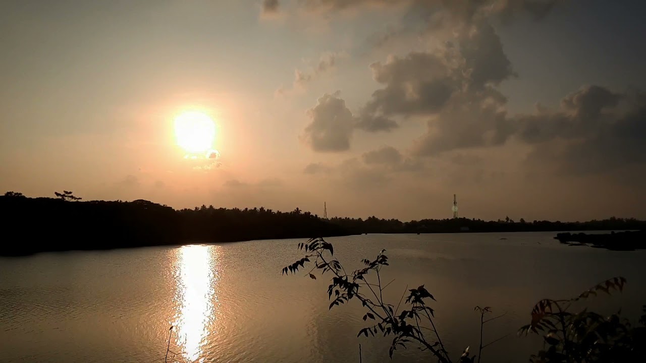 Sunset view DAE township KALPAKKAM...