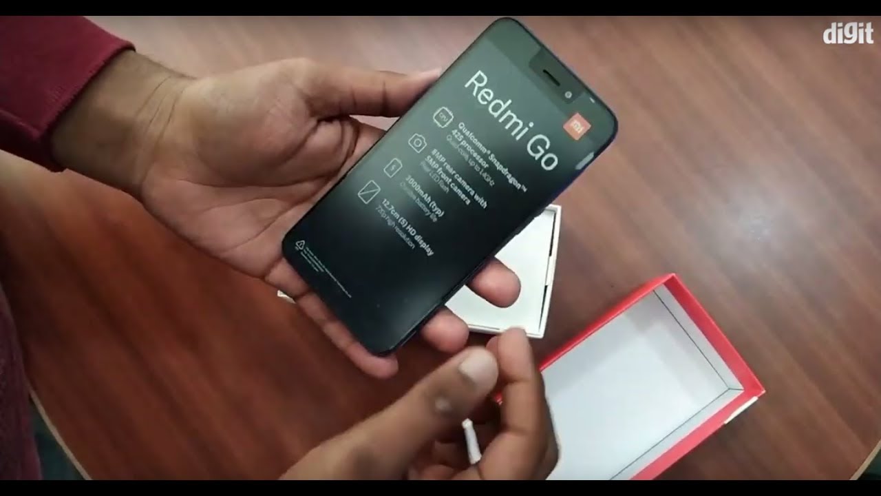 Redmi Go Unboxing & First Look [Hindi] | Rs.4,499 | Android Go Edition