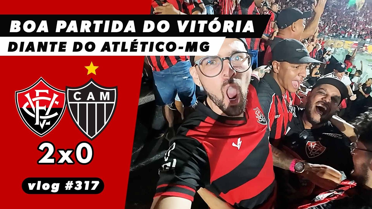 Vitória 2x0 Atlético-MG | ALEGRIA NO BARRADÃO