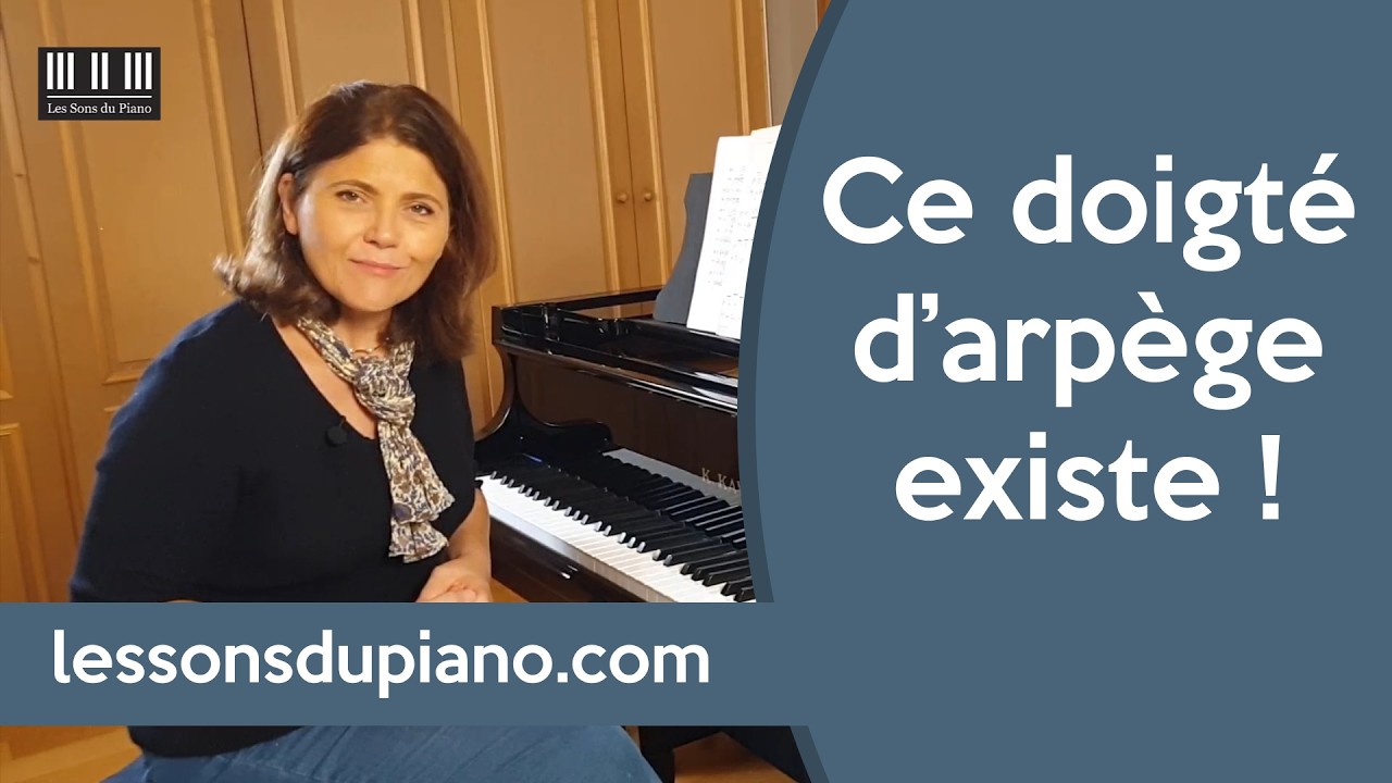 Grands Arpèges sans se fatiguer au piano