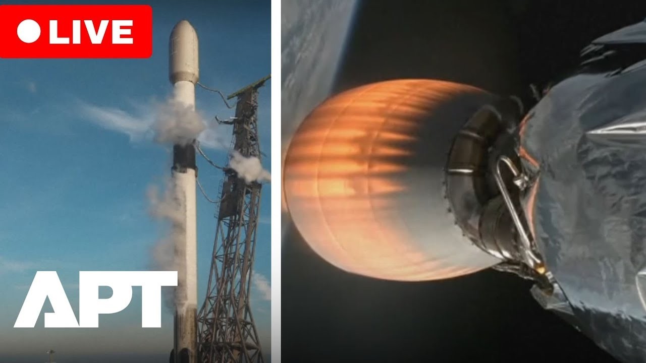 LIVE | SpaceX Falcon 9 Lifts Off With 25 Starlink Satellites From California | APT