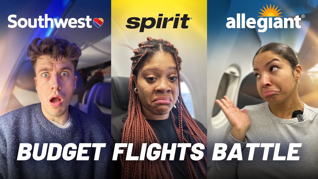 Best Low-Cost Airline in the US? Comparing Southwest/ Spirit/ Allegiant