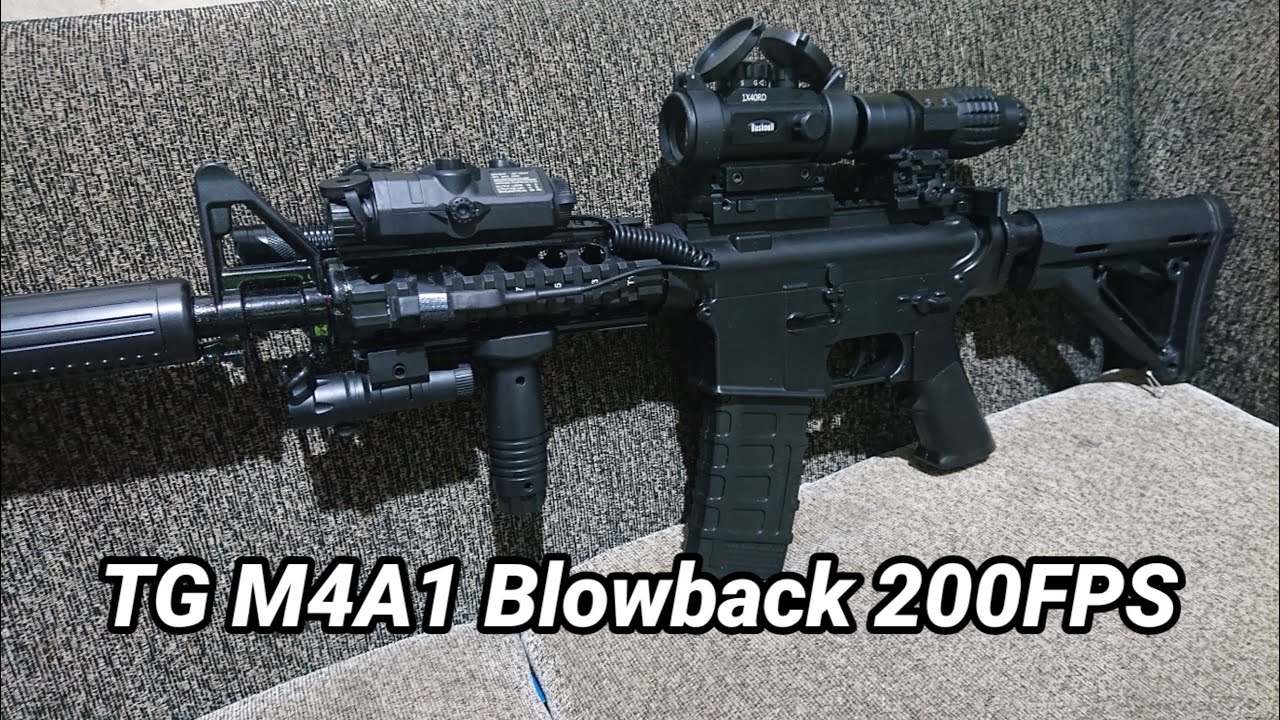 TIANGONG M4A1 BLOWBACK GEL BLASTER 200+ FPS UNBOXING | Airsoft Review