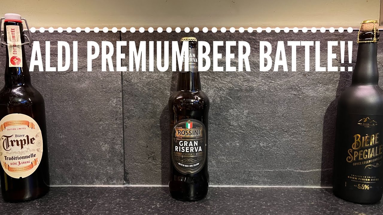 Обзор пива Aldi Special Beer, обзор пива Aldi Triple Beer, обзор пива Aldi Rossini Gran Riserva