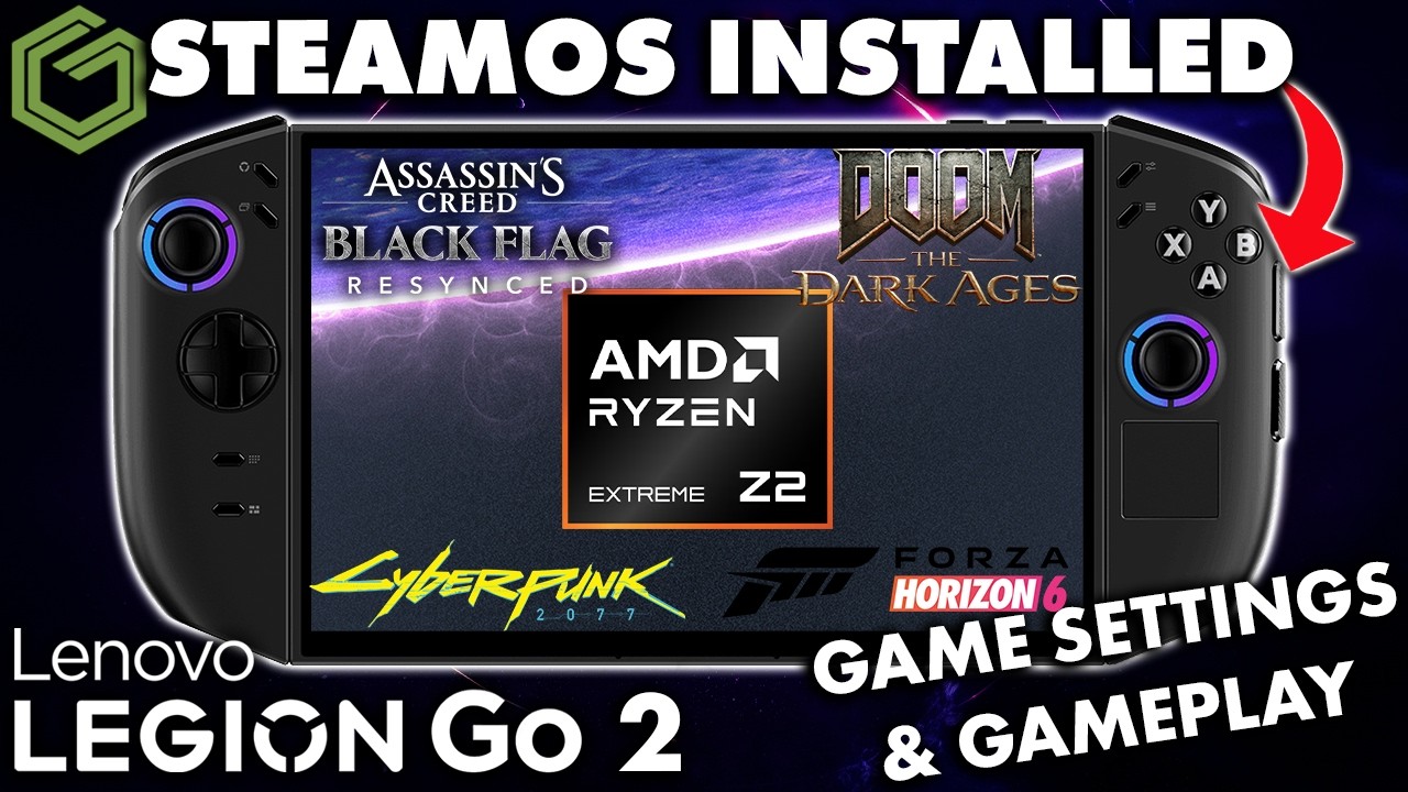 Legion Go z SteamOS &ndash; przetestowano 7 gier!!