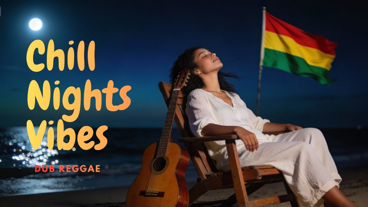 Roots Reggae 🎵 Chill Nights Vibes - Deep Echo Dub Reggae Instrumental for Relaxing Evenings