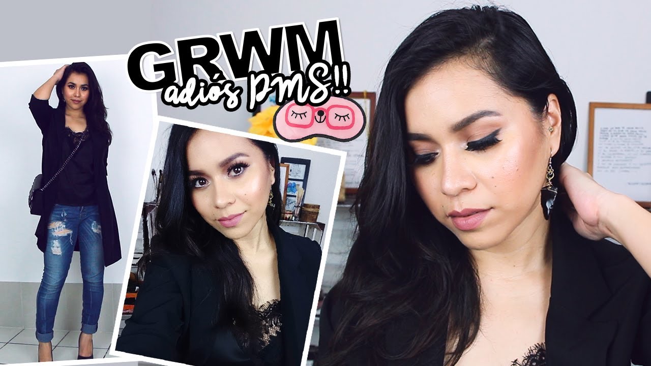 GRWM / MAQUILLAJE SÚPER FÁCIL Y RÁPIDO + OUTFIT | Karla Burelo :)