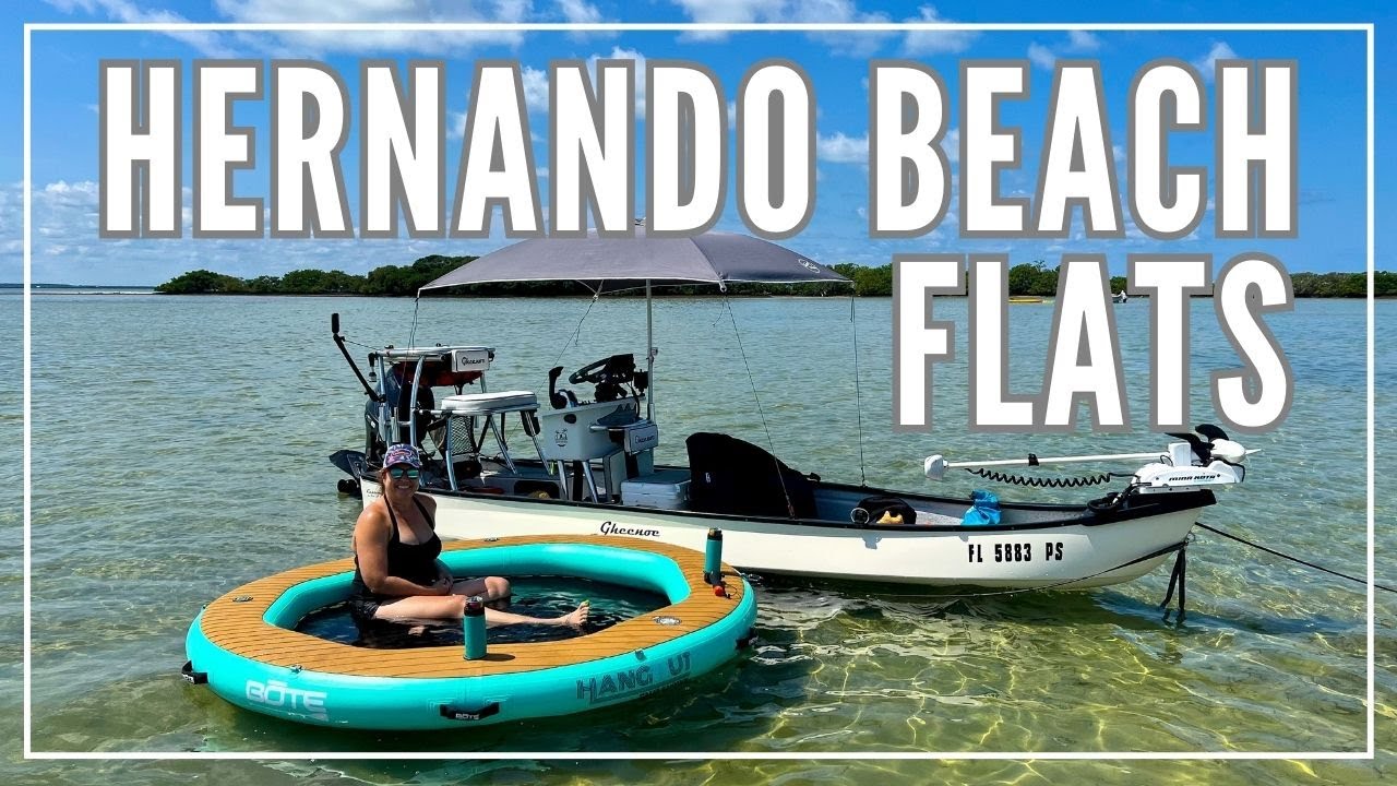 A Day On The Hernando Beach Flats | Custom Gheenoe LT25 | BOTE Hangout Water Hammock