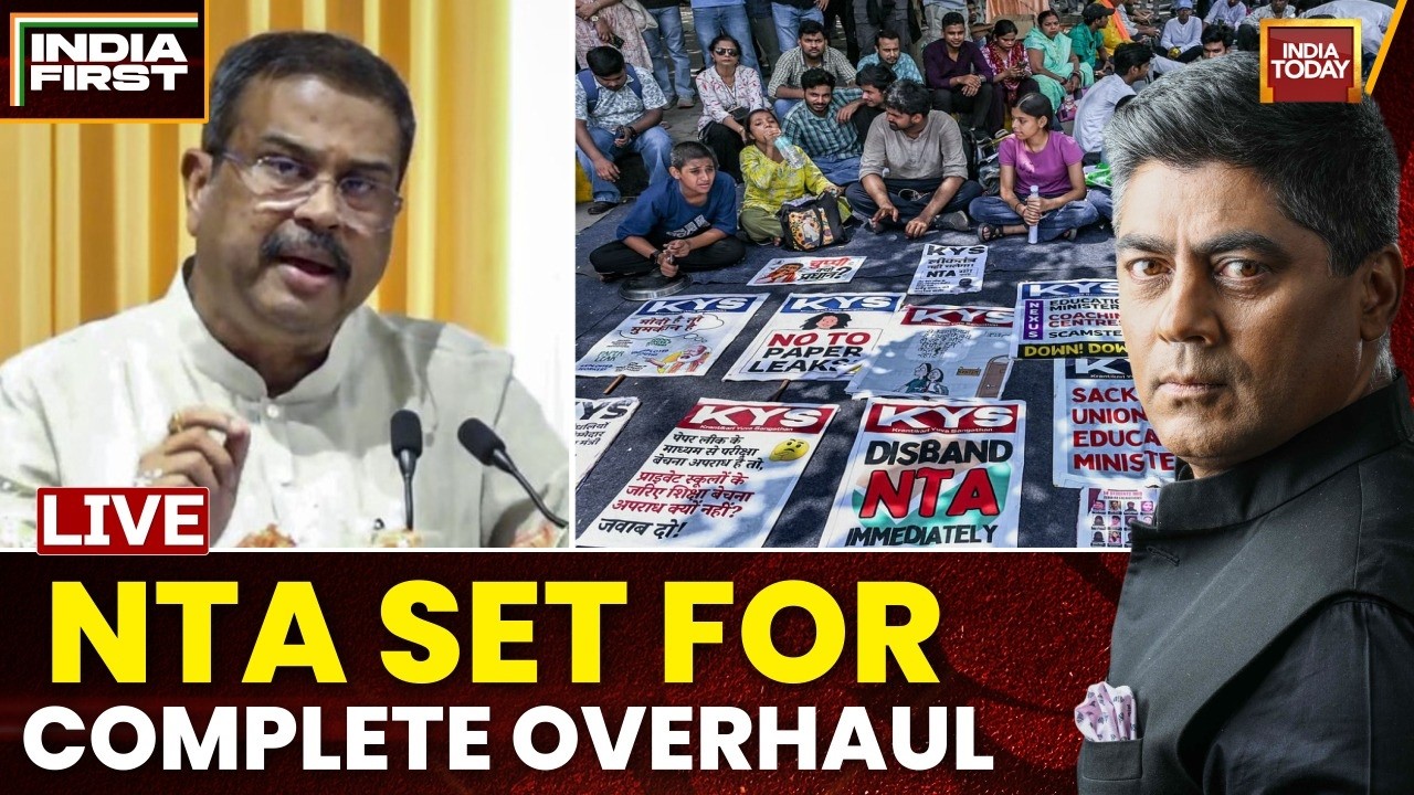 CJP Protest LIVE: NTA Set For Reform | Game Over For Paper Leak Mafia? | NEET UG |Dharmendra Pradhan