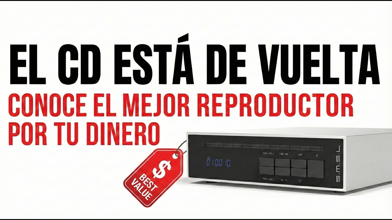 El CD está de vuelta y más accesible que nunca. El SMSL PL20