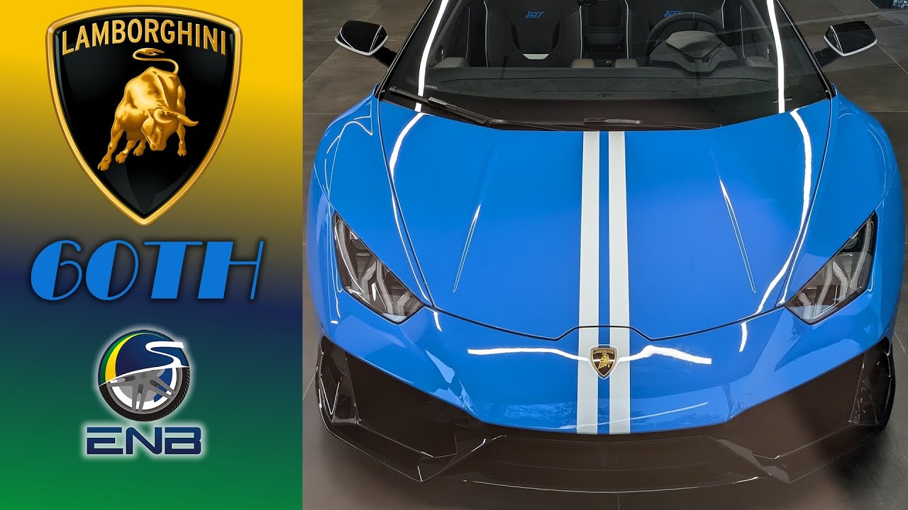 TA #573 - Lamborghini Huracán EVO Spyder - 60 Years anniversary