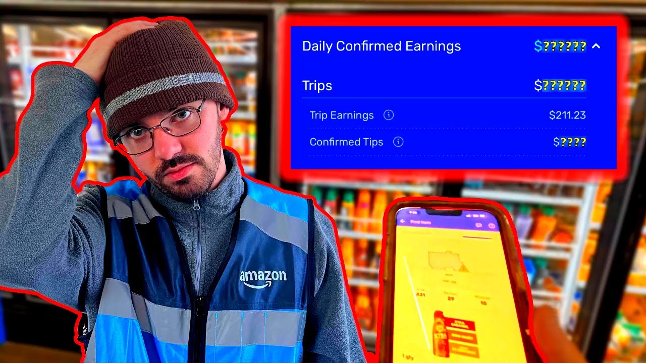 7 часов работы по совместительству (Amazon Flex + Walmart Spark)