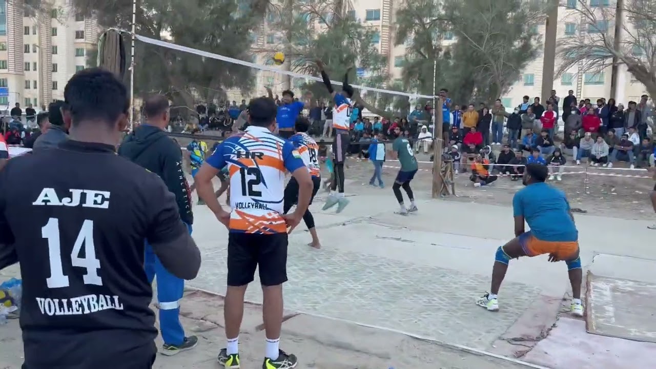 #kuwait MKV #volleyballtournament #saja gulf vs #tamil tigers #sports #quaterfinals #volleyballteam 