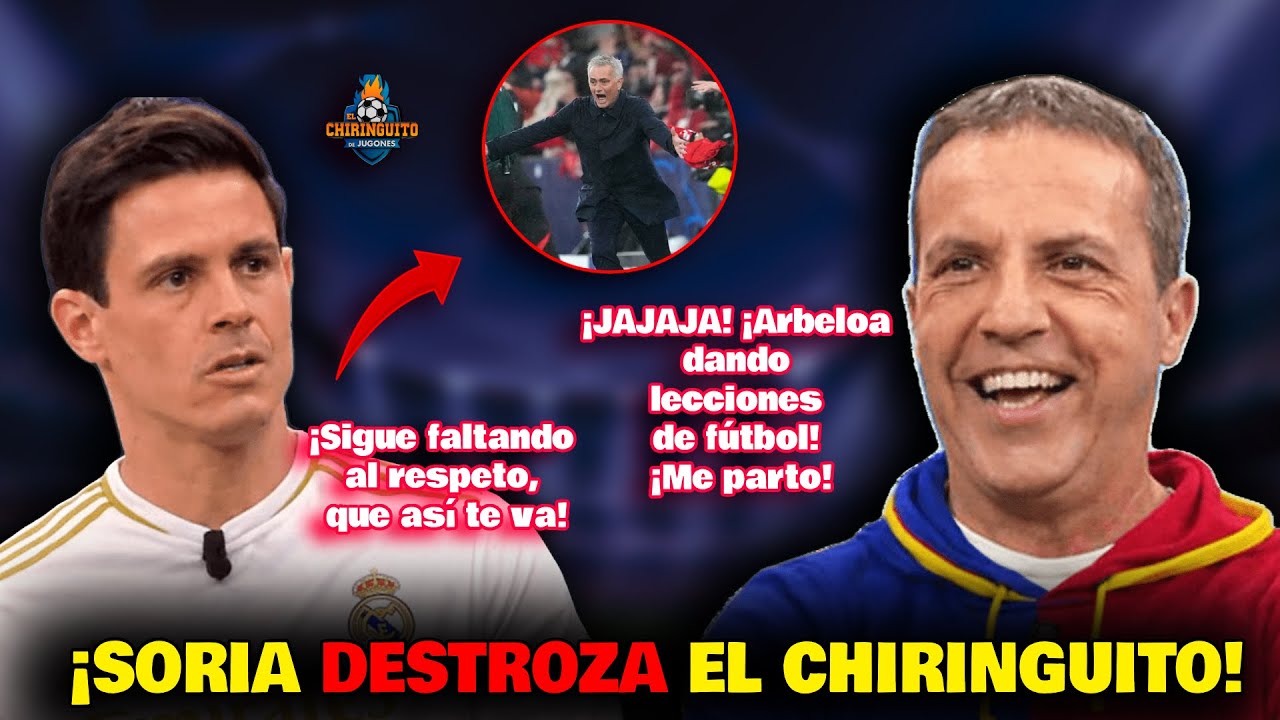 ¡BRUTAL! Cristóbal Soria DESTROZA a Edu Aguirre por ARBELOA: ¡NO ES ENTRENADOR!
