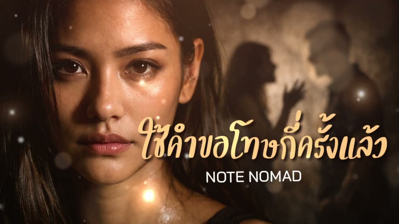 ใช้คำขอโทษกี่ครั้งแล้ว | NOTE NOMAD [OFFICIAL SONG]   #เพลงใหม่  #เพลงแต่งเอง #เพลงai@NoteNomadSong 