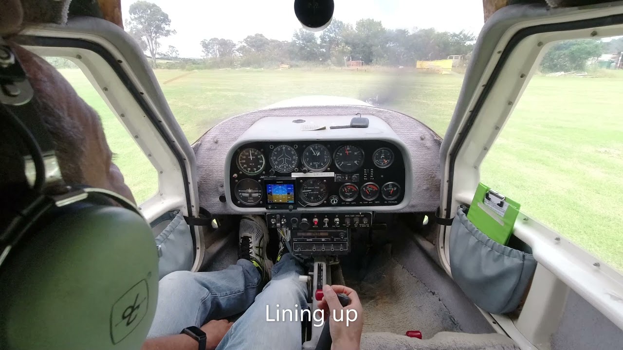 Solo flying in Jabiru LSA55
