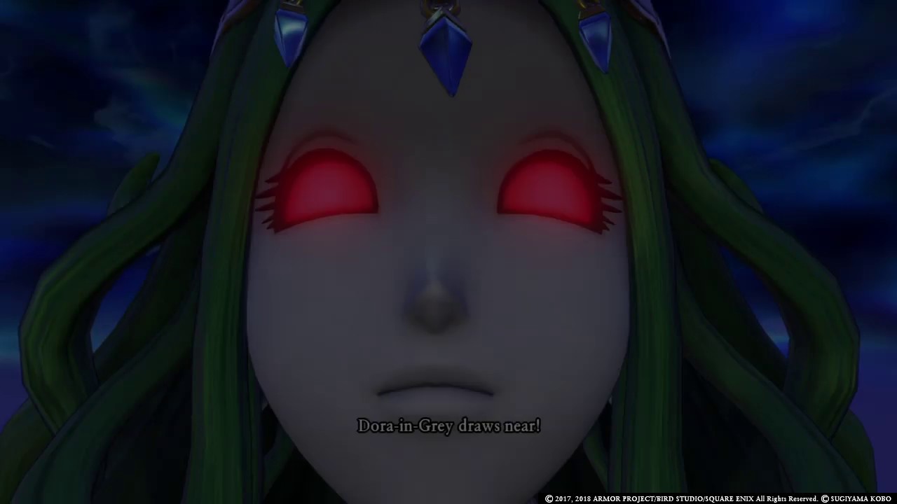 DRAGON QUEST XI: Echoes of an Elusive Age - Dora-in-Grey Battle
