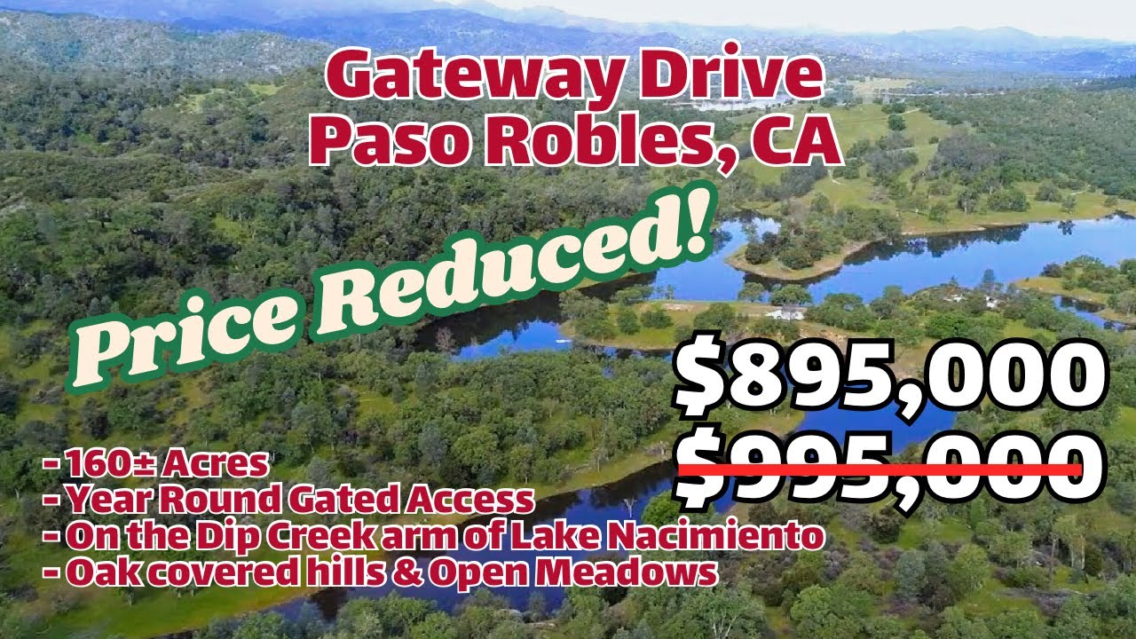 FOR SALE - Gateway Drive, Paso Robles, CA (160± AC)