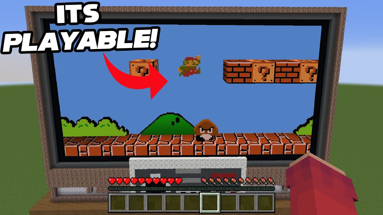 I Made Super Mario in Minecraft