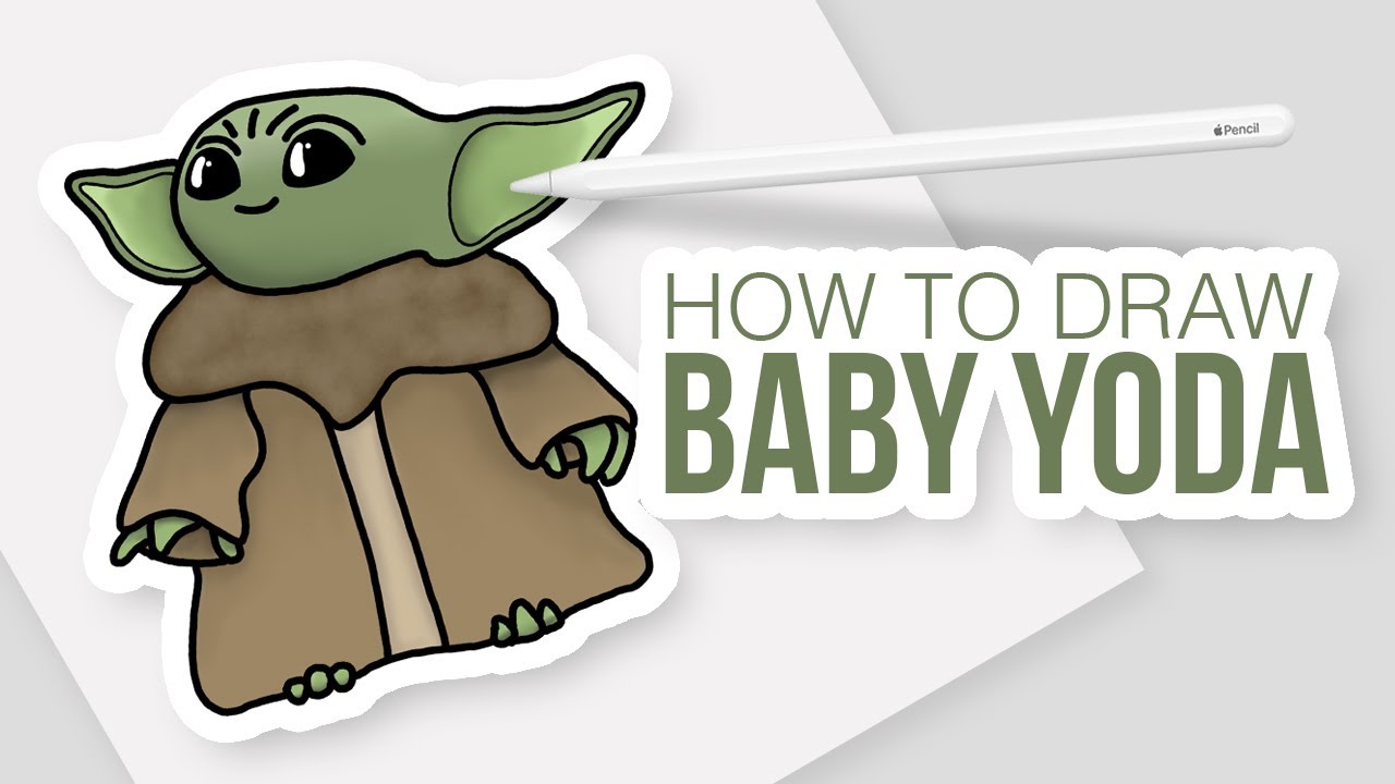 How to Draw Baby Yoda