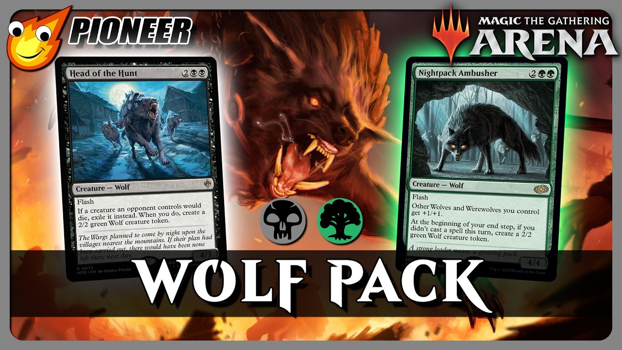 Волки &mdash; лучшая бюджетная колода на существах? | MTG Arena