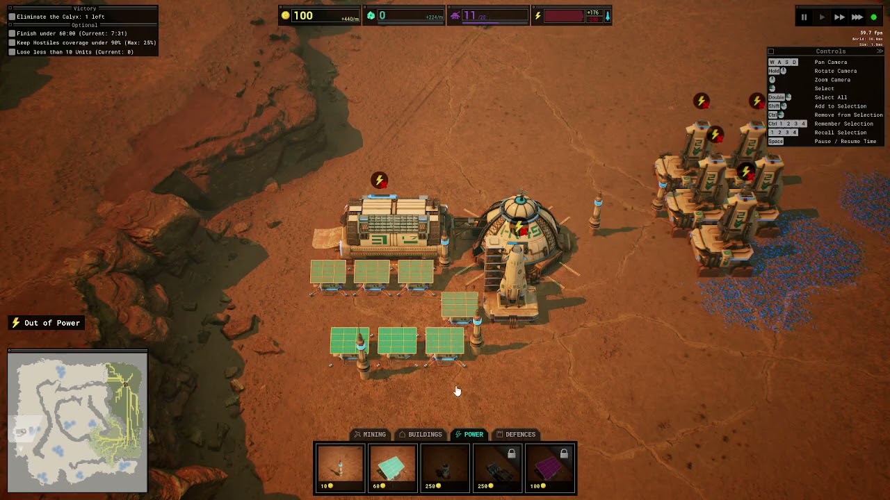 Calyx  - FREE Demo - Steam RTS Feat Game  (Spawn kill)