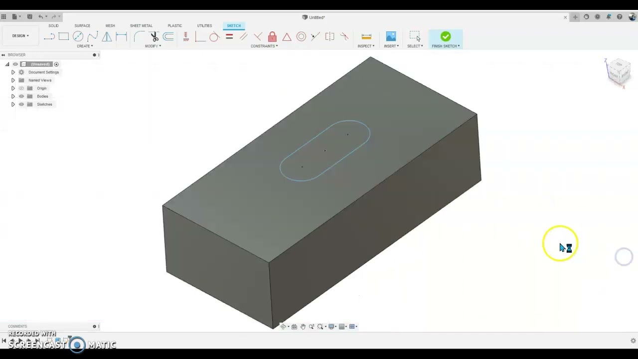 How to create slots in Fusion 360