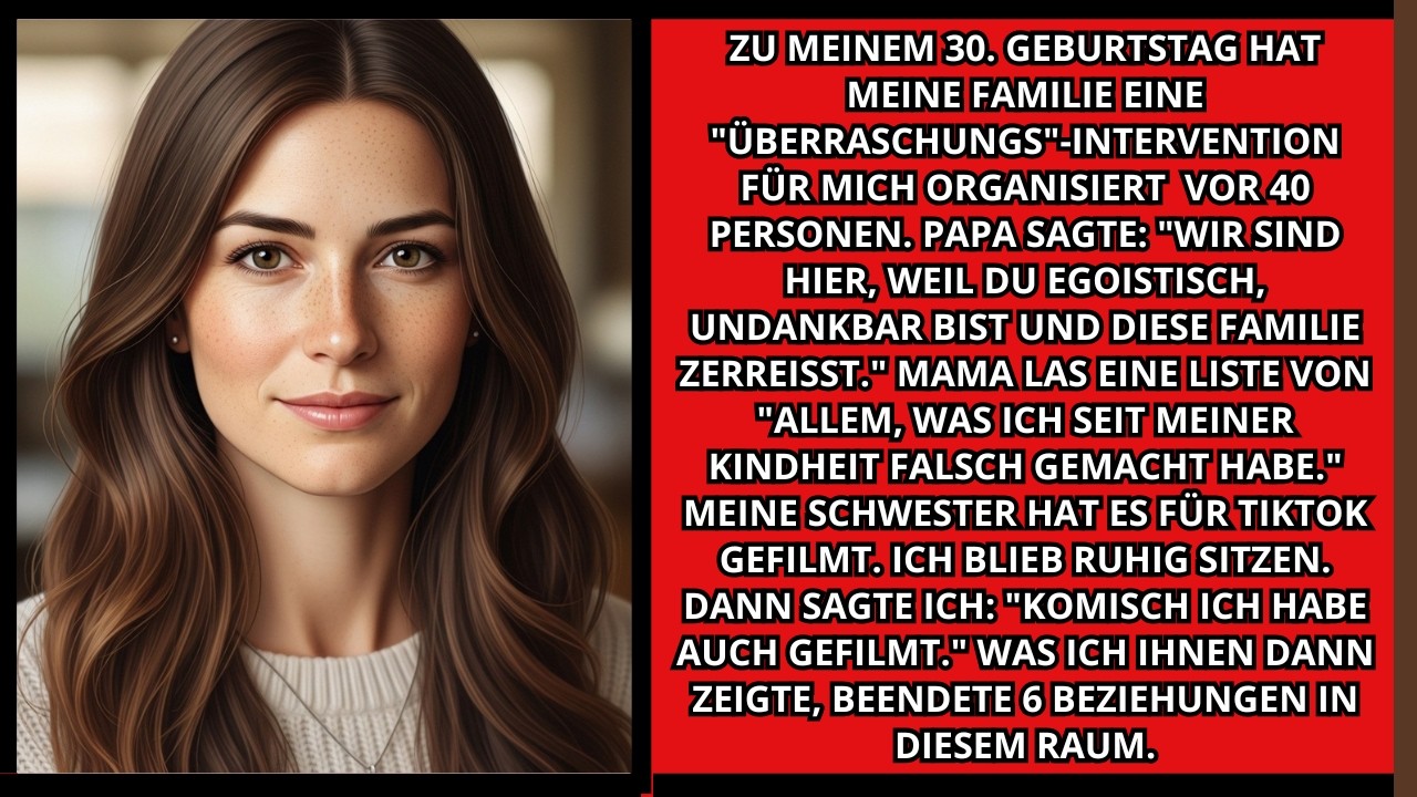 „Meine Eltern machten eine ‚Intervention‘ an meinem Geburtstag – sechs Beziehungen endeten.