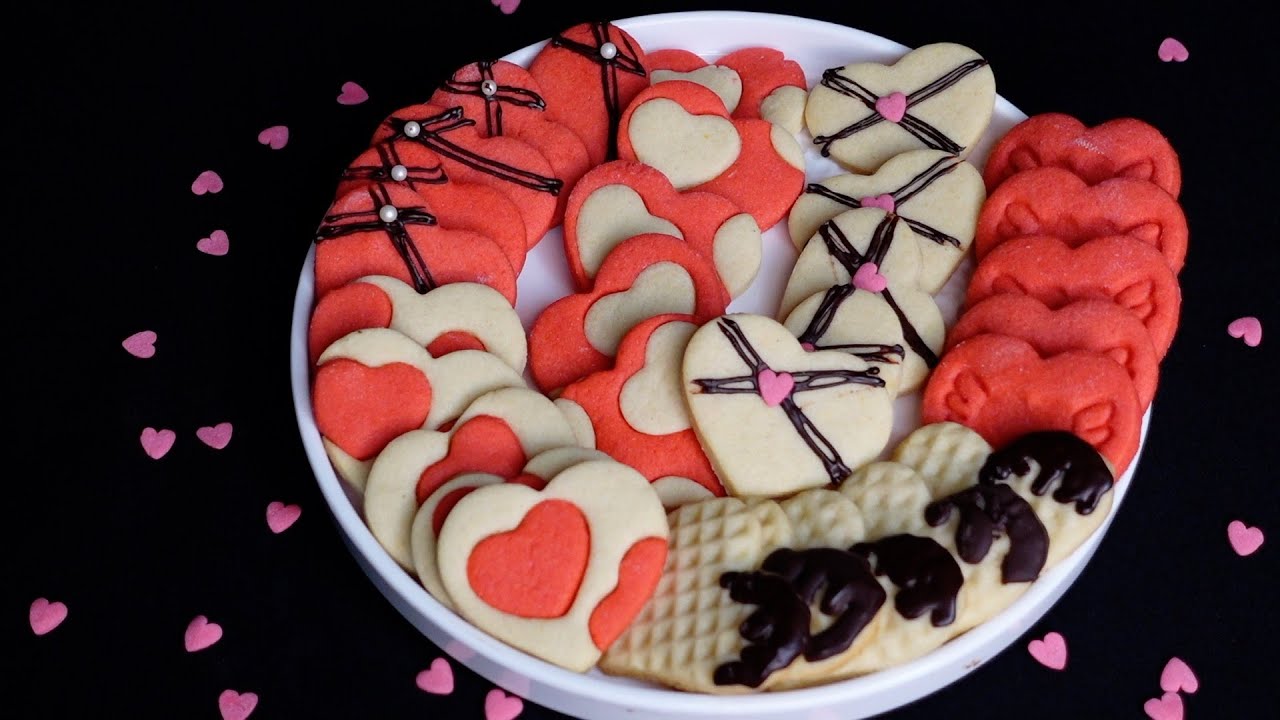 I BISCOTTI DELL' AMORE ❤️ Ricetta San Valentino si sciolgono in bocca BUONI E FACILI