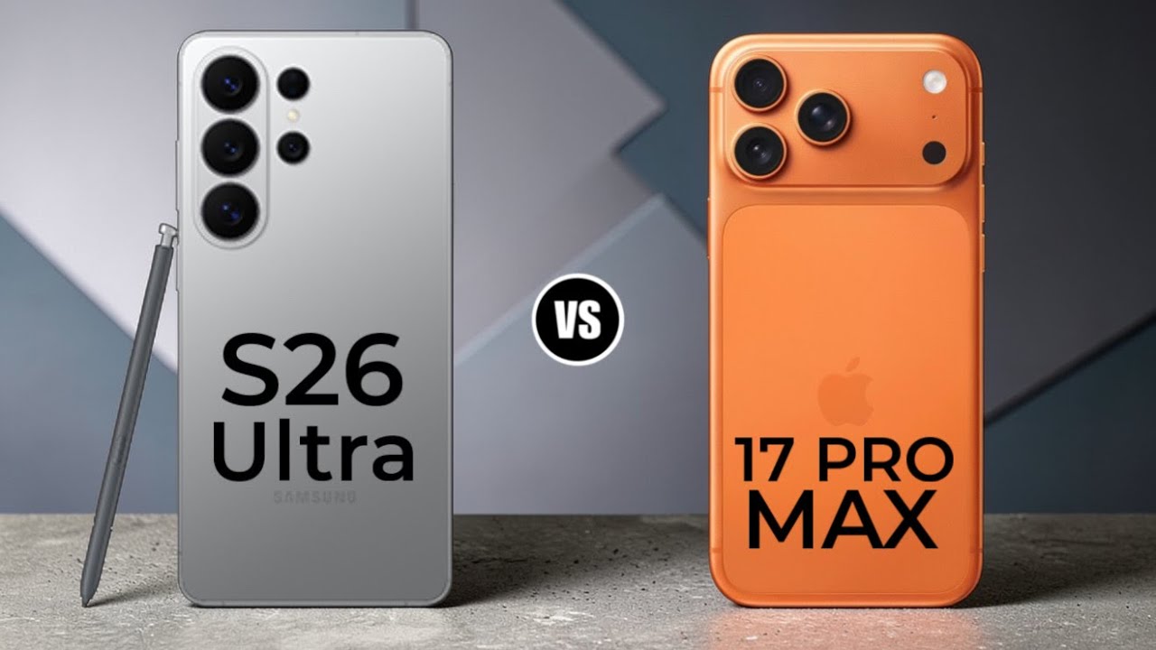 Samsung Galaxy S26 Ultra vs iPhone 17 Pro MAX . official ✅