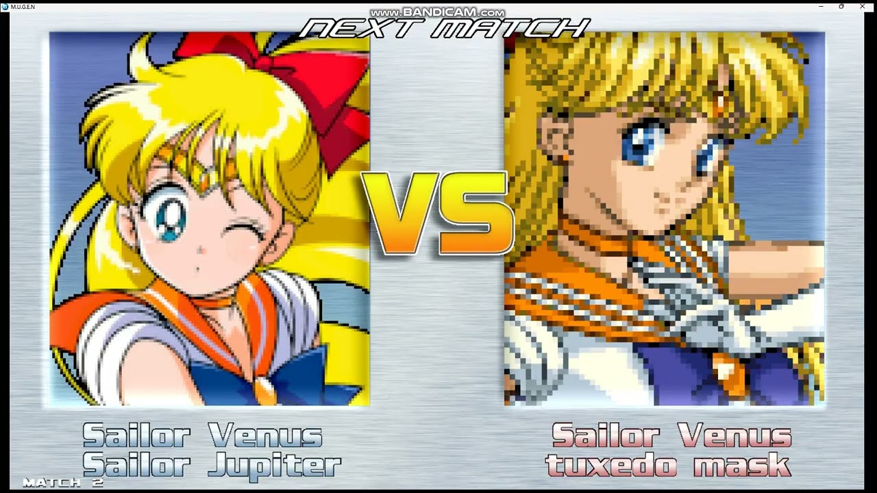 Sailor Venus And Sailor Jupiter Team Arcade | Sailor Moon | M.U.G.E.N | (Read Description)