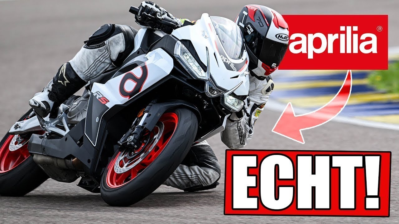 APRILIA RS 457 2024 MOTORRAD TEST RENNSTRECKE!