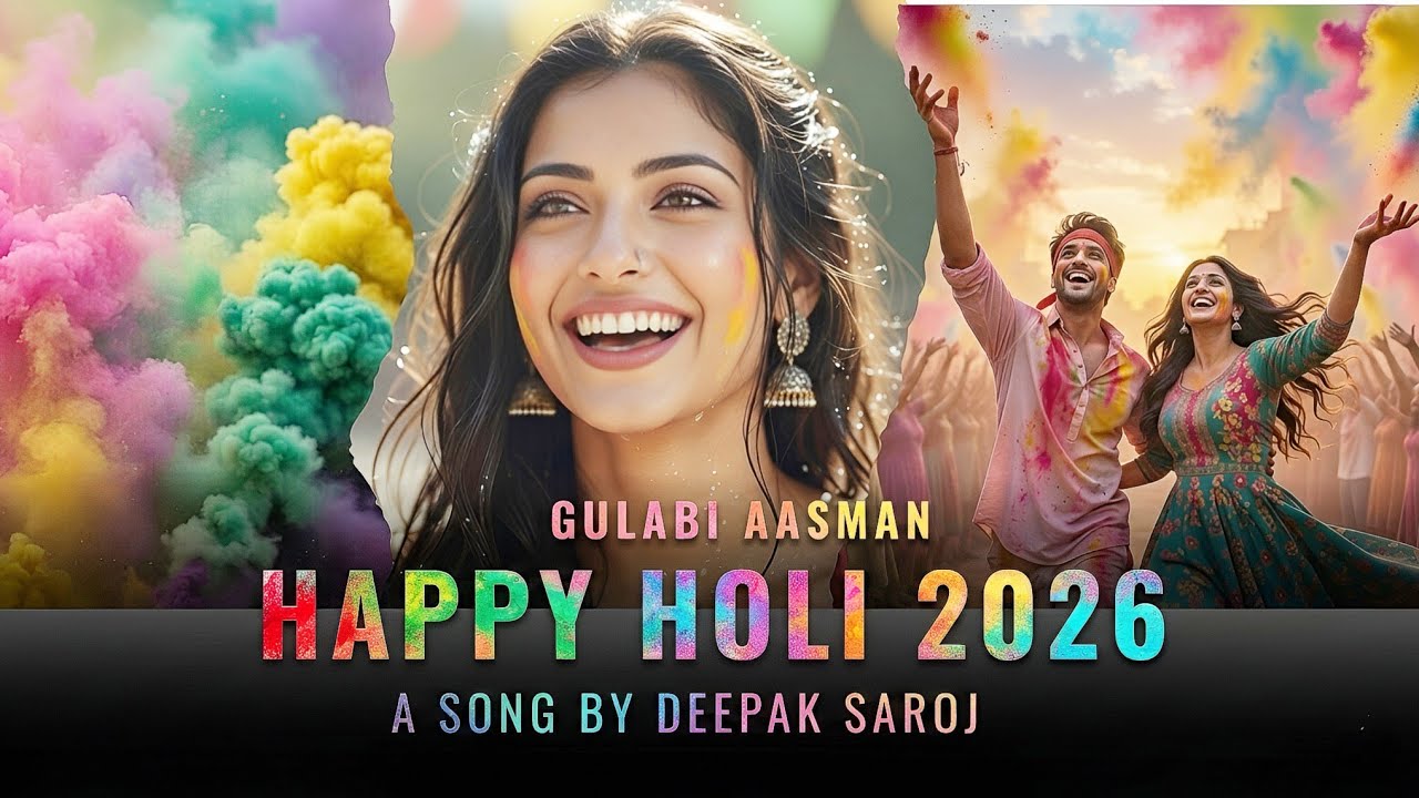 Official Song- Happy Holi 2026 | Gulabi Aasman | #newsong #holi #trendingnow #aisongland 