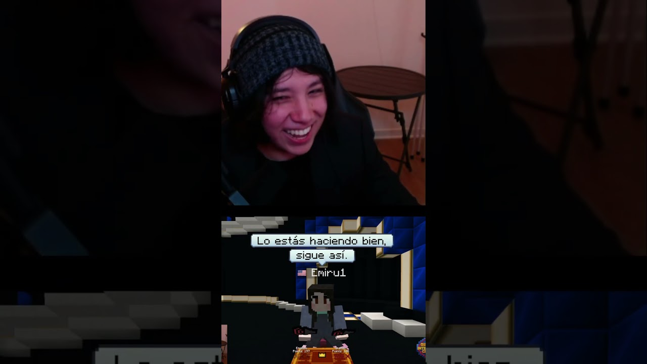 Emiru gives words of encouragement on Quackity's gameshow  #twitch #shorts #gameshow #quackity