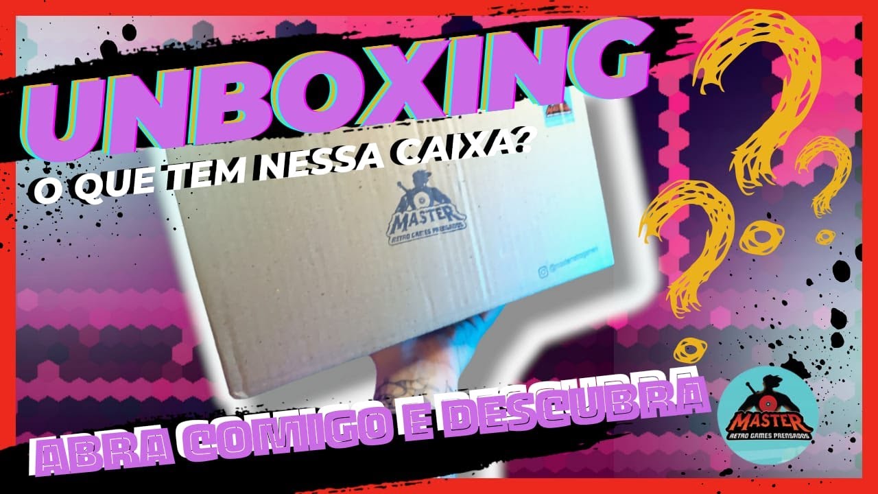 Unboxing:  O que tem dentro da caixa?