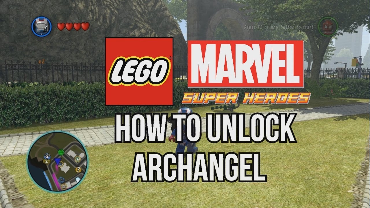 How to Unlock Archangel - LEGO Marvel Super Heroes