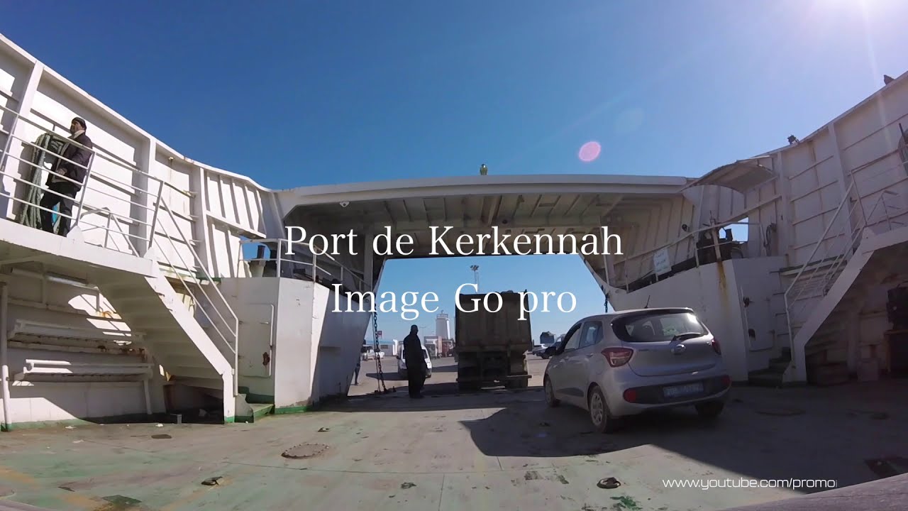 Dashcam dans les rues de Kerkennah