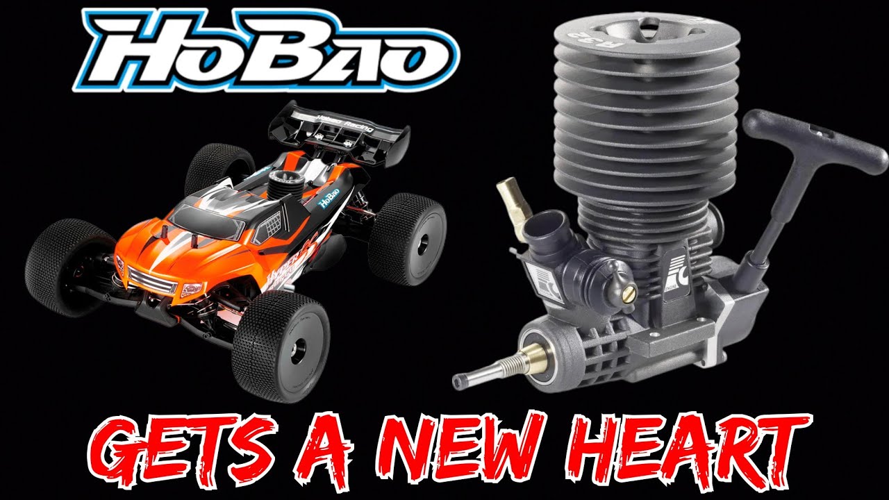 RC nitro NEW engine install