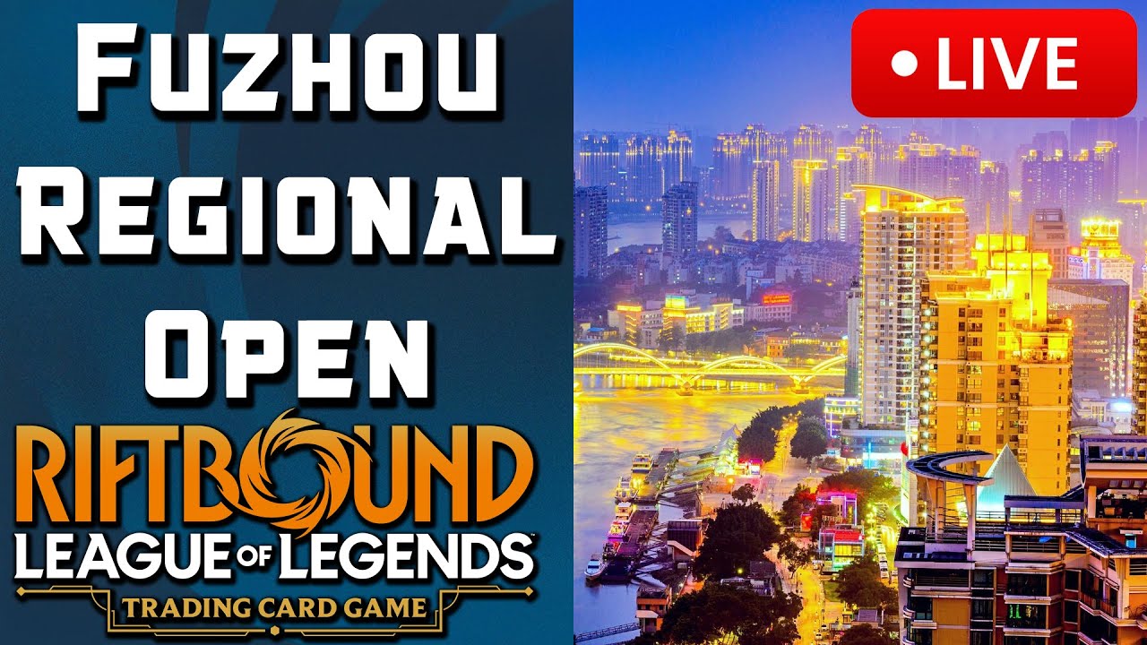 Riftbound TCG Fuzhou Regional Open | English Commentary Stream