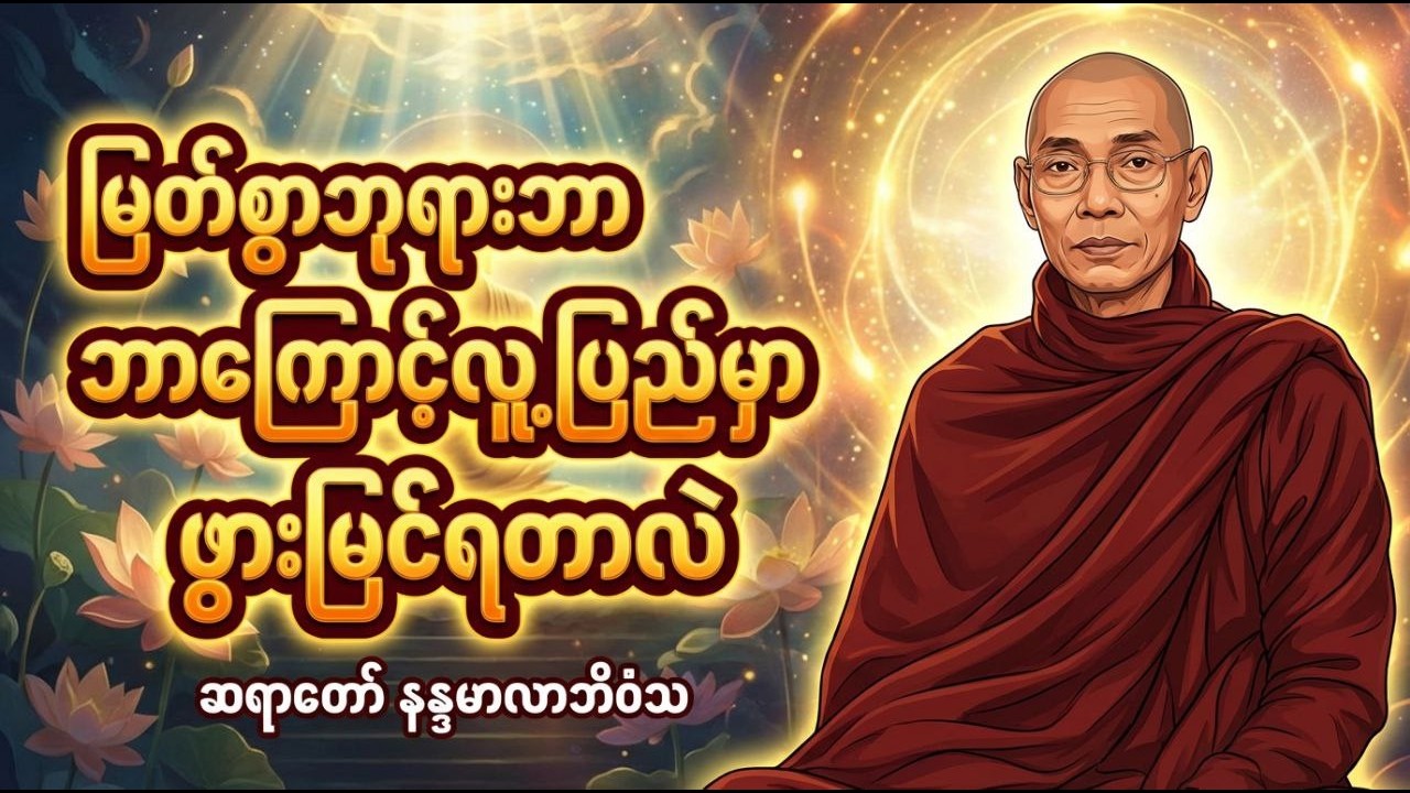 မြတ်စွာဘုရားဘာကြောင့်လူပြည်မှာဖွားမြင်ရသလဲ #ပါချုပ်ဆရာတော်ဘုရားကြီးတရားတော်များ2026 
