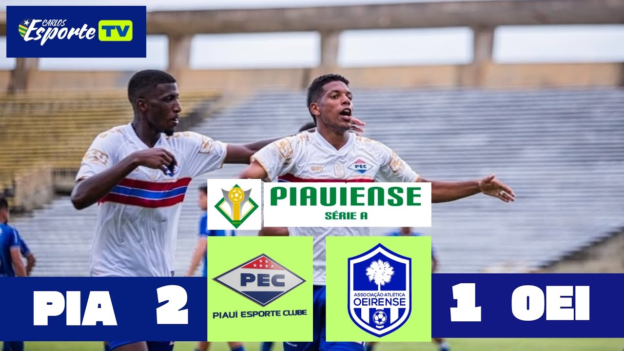 Piau&iacute; x Oeirense.  Campeonato piauiense 2026, 6&deg; rodada.  Gols e melhores momentos. 