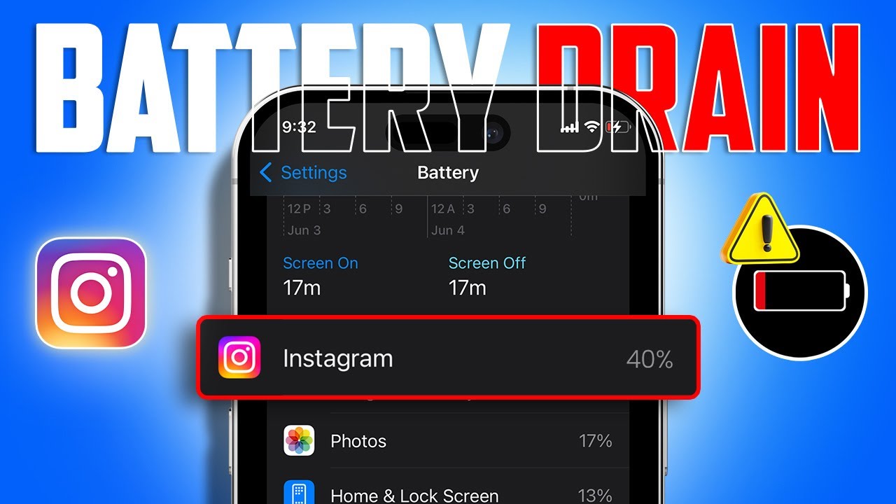 Как устранить проблему быстрого разряда батареи в Instagram на iPhone | Уменьшите расход батареи ...