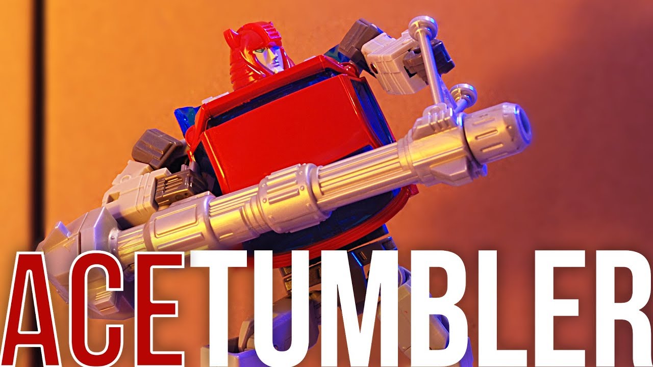 ACE TUMBLER Immortal Series ACE-01 (Cliffjumper) stop motion animated review