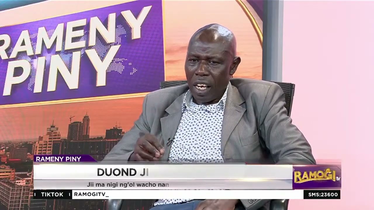 Kennedy Omollo: Magi e gik ma ng'at ma nigi ng'ol onego ng'ii kinde ma odhi e romb siasa