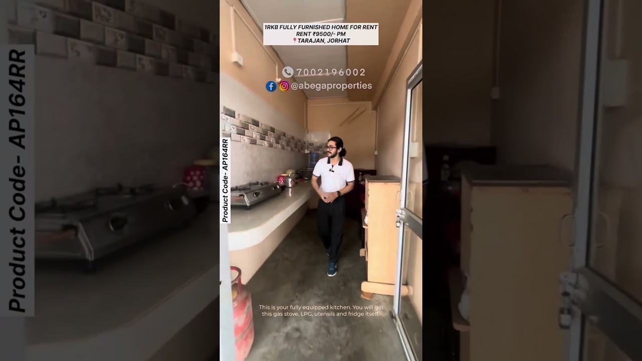 1RKB HOME FOR RENT IN JORHAT ASSAM  ☎️7002196002