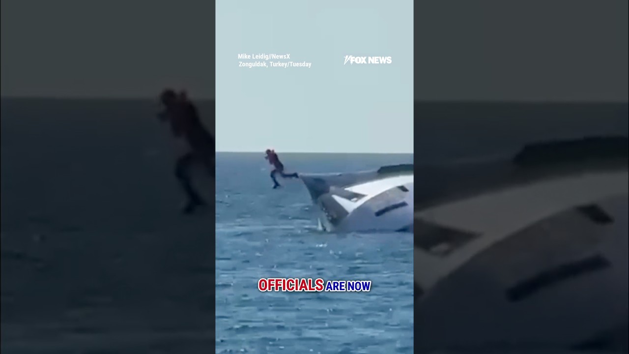 WATCH: Luxury yacht SINKS minutes after first launch #shorts #viral #fox #media #yacht #us #foxnews