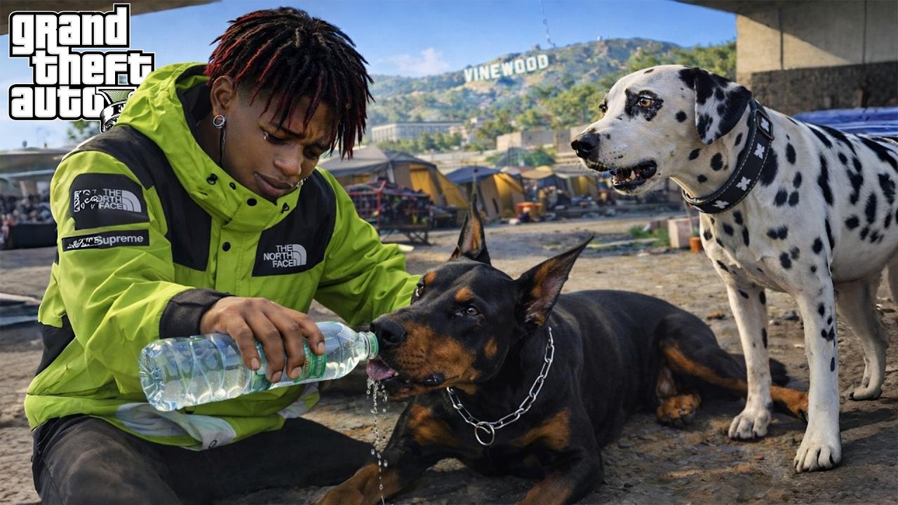 HO RITROVATO I MIEI CANI, MA UNO È IN CONDIZIONI PREOCCUPANTI - GTA 5 MOD VITA DA GANGSTER