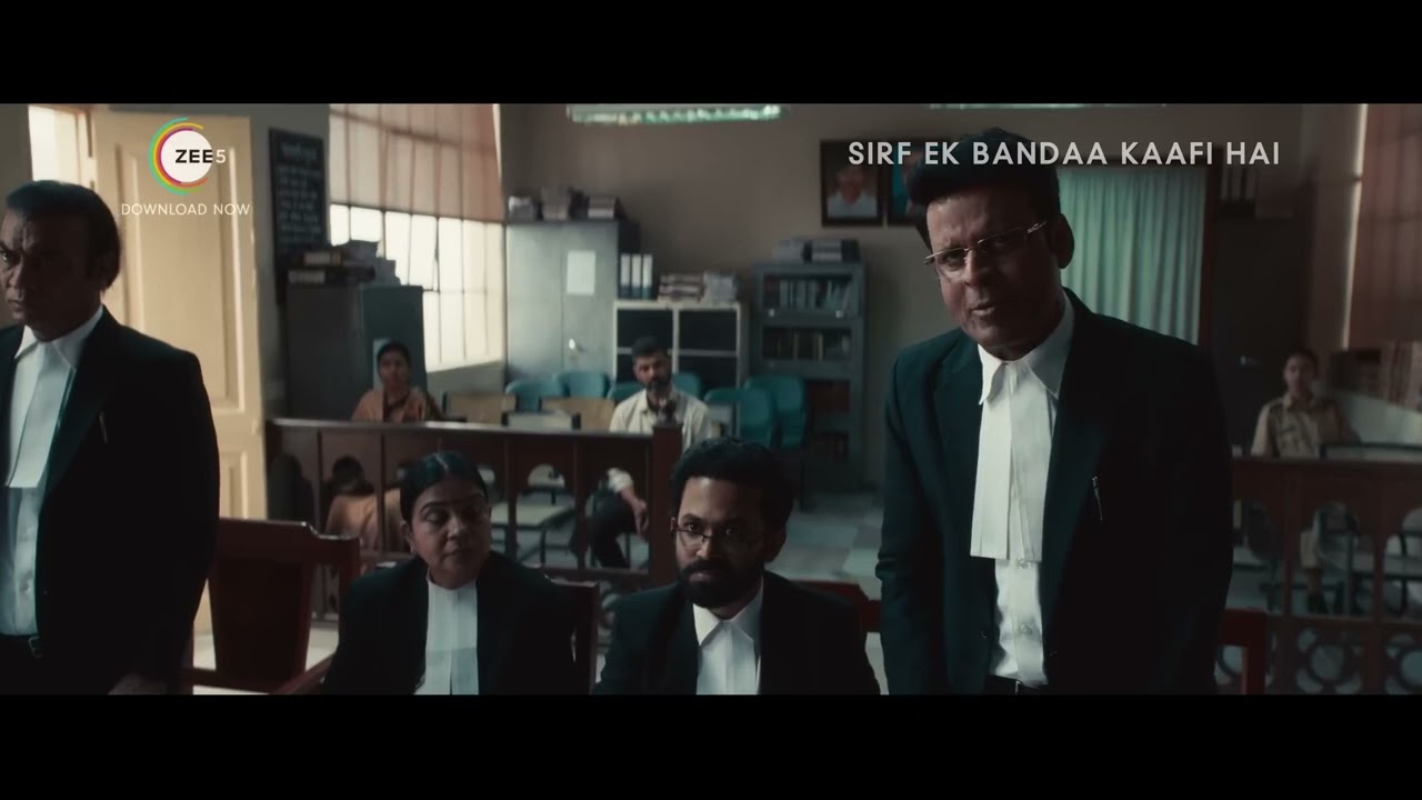 Sirf Ek Bandaa Kaafi Hai | Official Trailer | Manoj B | A ZEE5 Original Film | Premiers 23 May 2023